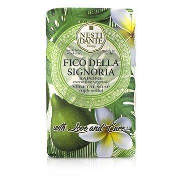 ネスティダンテ トリプル ミルド ベジタル ソープ With ラブ ＆ ケア - Fico Della Signoria  250g｜kosmake-belleza