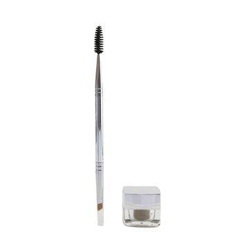 Plume Science ナリッシュ ＆　ディファイン ブロウ ポマード (With Dual Ended Brush) - # Golden Silk  4g｜kosmake-belleza