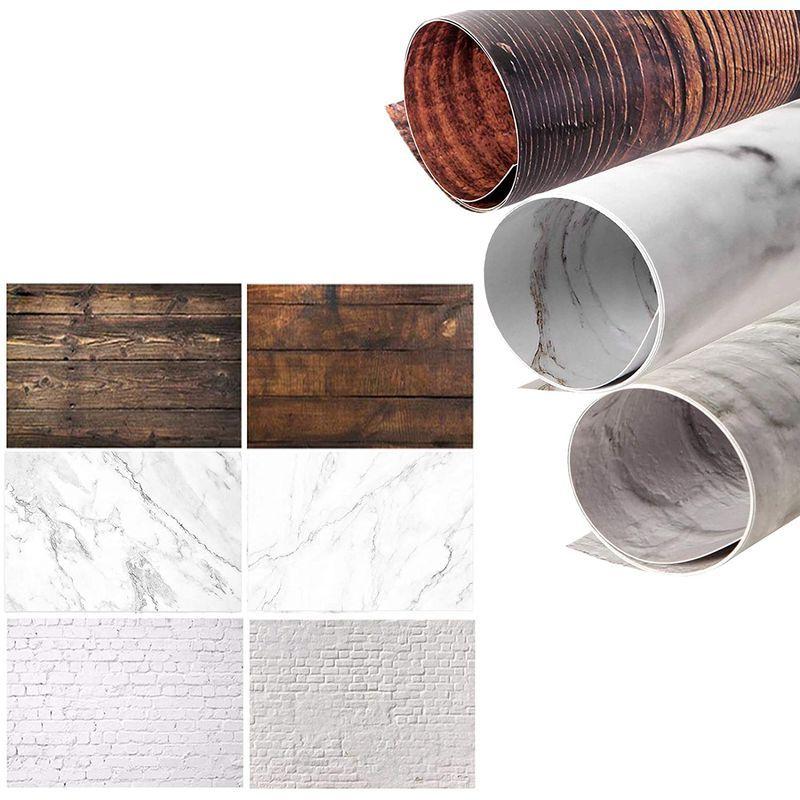 在庫あり 即納 Selens 両面背景紙 写真撮影背景紙 ペーパーシート バックペーパー 木目 レンガ 大理石 復古 56xcm 商品撮影 雑誌 美食撮 高い素材 Www Aqtsolutions Com