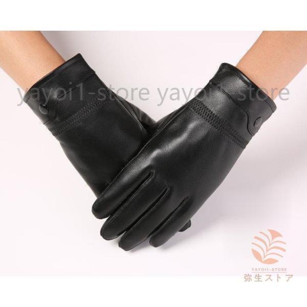 羊革 本革手袋 メンズ グローブ レザーグローブ レザー手袋 glove バイク手袋 バイクグローブ レーシンググローブ｜kostore｜11