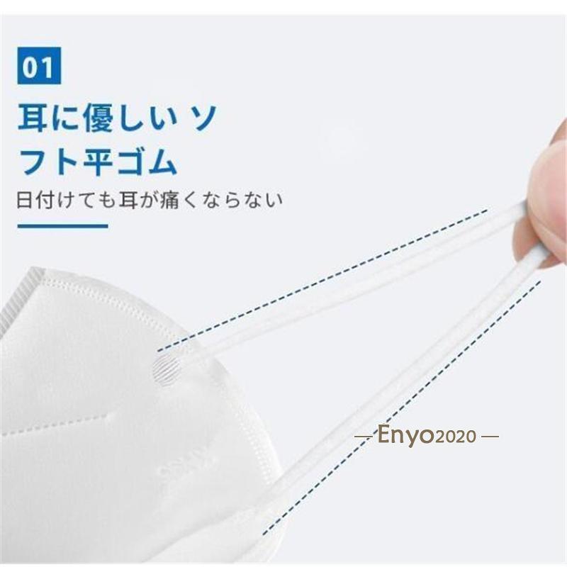 マスク KN95マスク 30枚 N95マスク 夏用マスク 不織布 使い捨て 3D立体 5層 kn95 男女兼用 防塵マスク 感染防止 乾燥 花粉対策｜kostore｜15