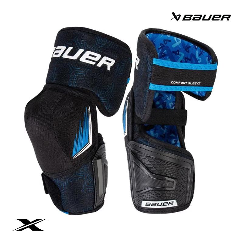 BAUER エルボー S24 X インター アイスホッケー : スケート靴・用品の 