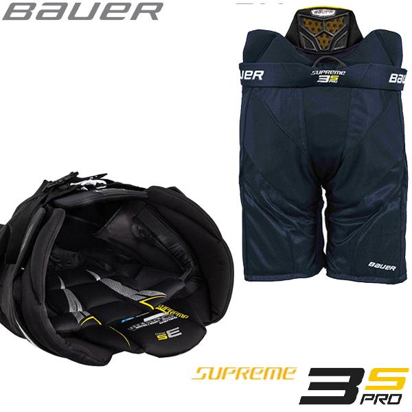 BAUER パンツ S21 シュープリーム 3S PRO シニア アイスホッケー hpba8592スケート靴・用品の小杉スケート 通販