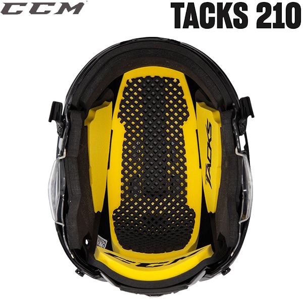 CCM ヘルメット タックス 210 アイスホッケー : スケート靴・用品の 