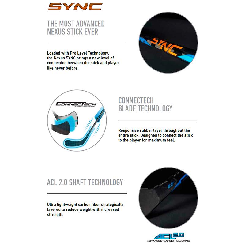 BAUER ワンピーススティック S22 ネクサス SYNC インター アイス 