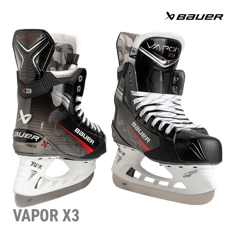 BAUER - BAUER スケート靴 ベイパー X3 PRO BAUER スケート靴 S23 ベイパー X3 シニア アイスホッケー SALE