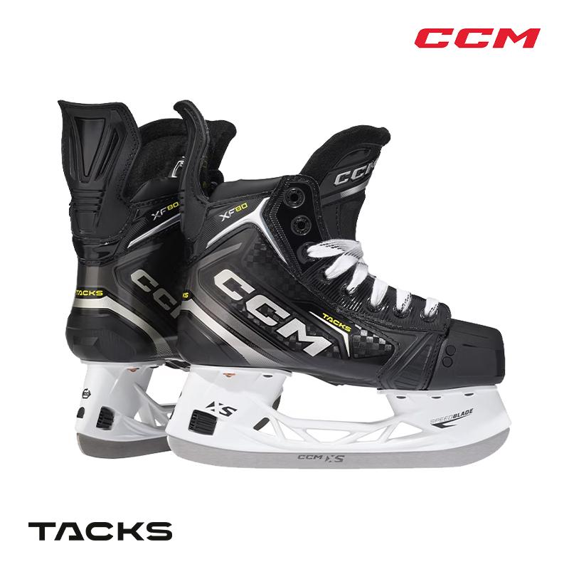 CCM スケート靴 タックス XF80 ジュニア アイスホッケー : スケート靴 
