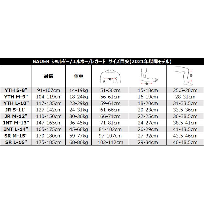 BAUER ショルダー S21 X ユース アイスホッケー SALE!!｜kosugi-skate｜04