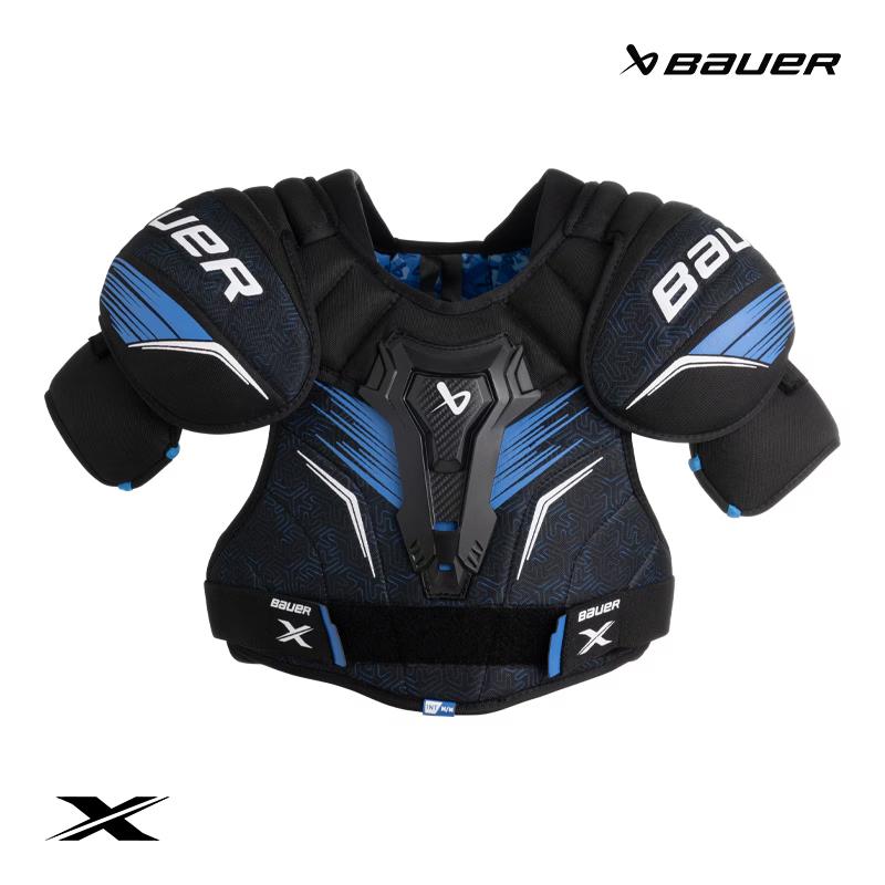 BAUER ショルダー S24 X インター アイスホッケー : スケート靴・用品 