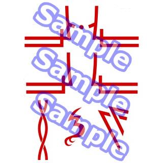 Fateシリーズ ギルガメッシュ コスプレ用タトゥーシール : こすたと