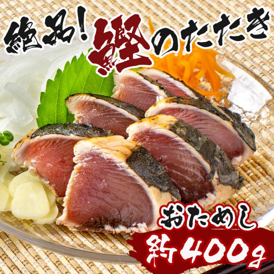 おためし 鰹のたたき ハーフカット 400g タレ塩付 国産 刺身 カツオ かつお タタキ カツオの塩タタキ 冷凍 海鮮 高知 お取り寄せグルメ 一人暮らし 酒のつまみ | ブランド登録なし | 02