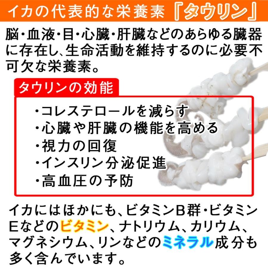 紋甲イカ下足串１本35ｇ 10本入り 350ｇ 冷凍 バーベキュー 送料無料 Ikageso Kosuya 通販 Yahoo ショッピング