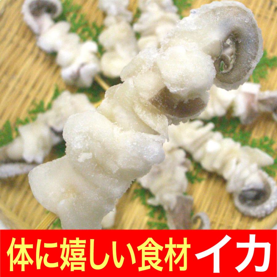 紋甲イカ下足串１本35ｇ 10本入り 350ｇ 冷凍 バーベキュー 送料無料 Ikageso Kosuya 通販 Yahoo ショッピング