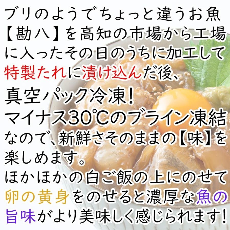 海鮮 ギフト かんぱち 漬け丼の素 一人前 80ｇ×5Ｐ カンパチ 国産 真空パック 個包装 冷凍 食品 海鮮 海鮮丼 漬け丼 お酒 おつまみ【熨斗対応】 | ブランド登録なし | 04