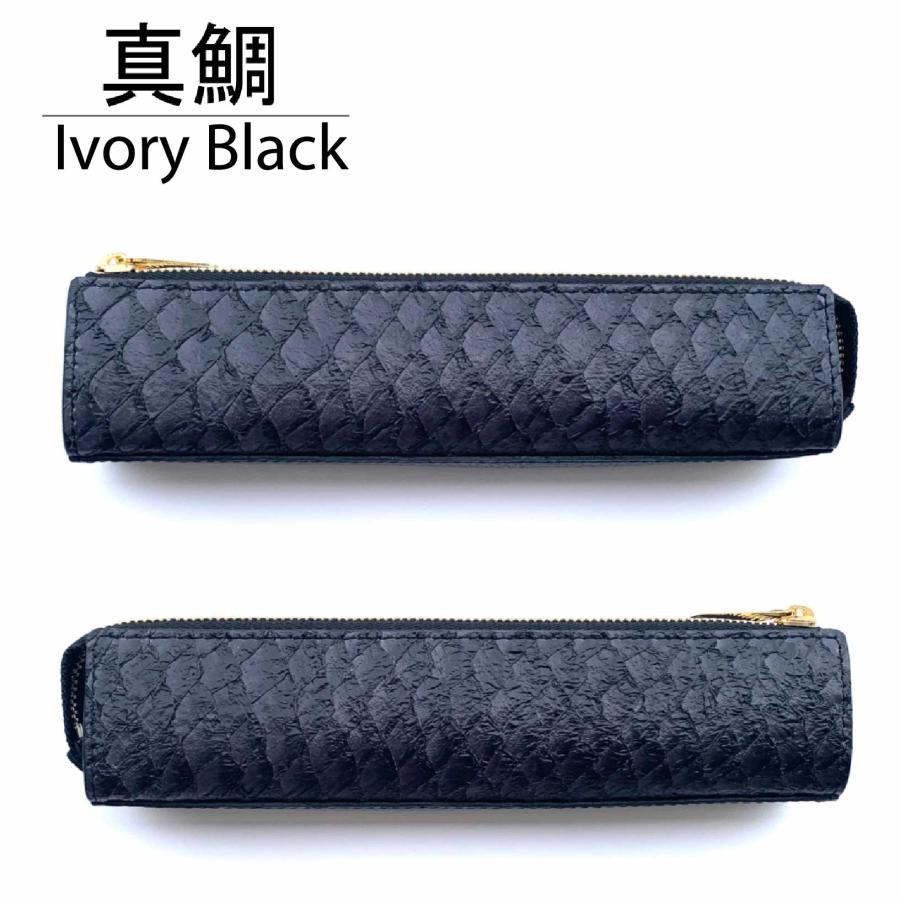 魚皮 オーシャンレザー 高知【ペンケース】筆記用具 筆箱 本革 レザー 革小物 釣り好き メンズ レディース ブランド フィッシュレザー 贈り物 送料無料_8