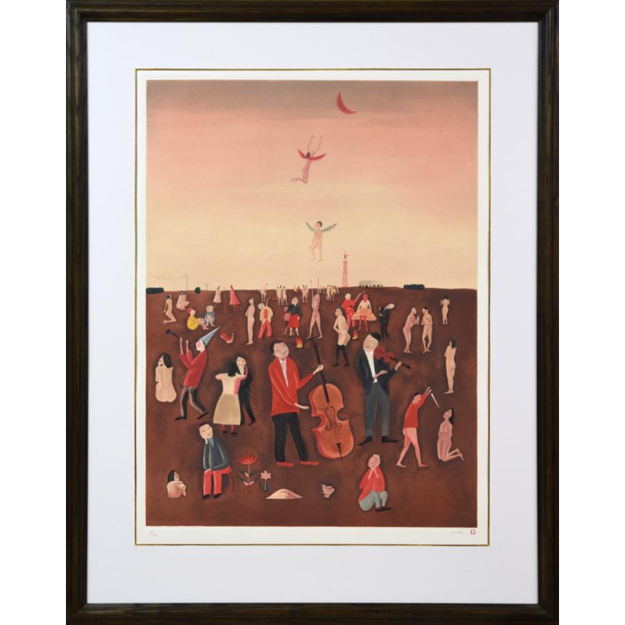 斎藤　真一「蜂女」銅版画・限定品■盲目の旅芸人「瞽女（ごぜ）」を描く【真作保証】小竹美術 | 