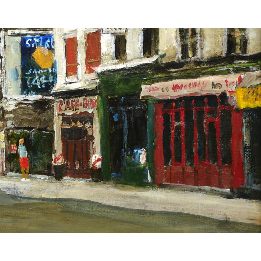 児玉 幸雄「パリー街景」油絵・F6号□日動画廊取扱画家□パリの 児玉 幸雄「パリー街景」油絵・F6号□日動画廊取扱画家□パリの