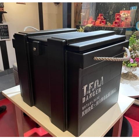 ダイナマイト入れ木箱 HONDA カブBOXシリーズ 武装戦線第四倉庫 L /XL