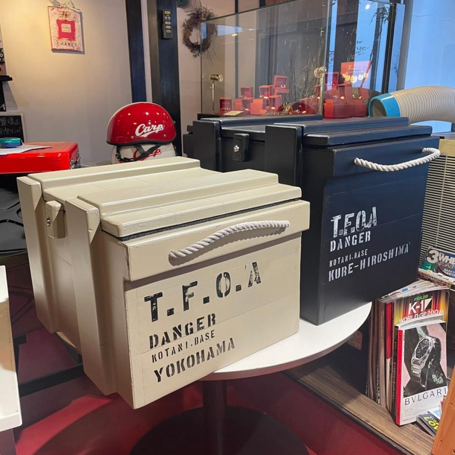 売上実績NO.1 ダイナマイト入れ木箱 HONDA カブBOXシリーズ 武装戦線第