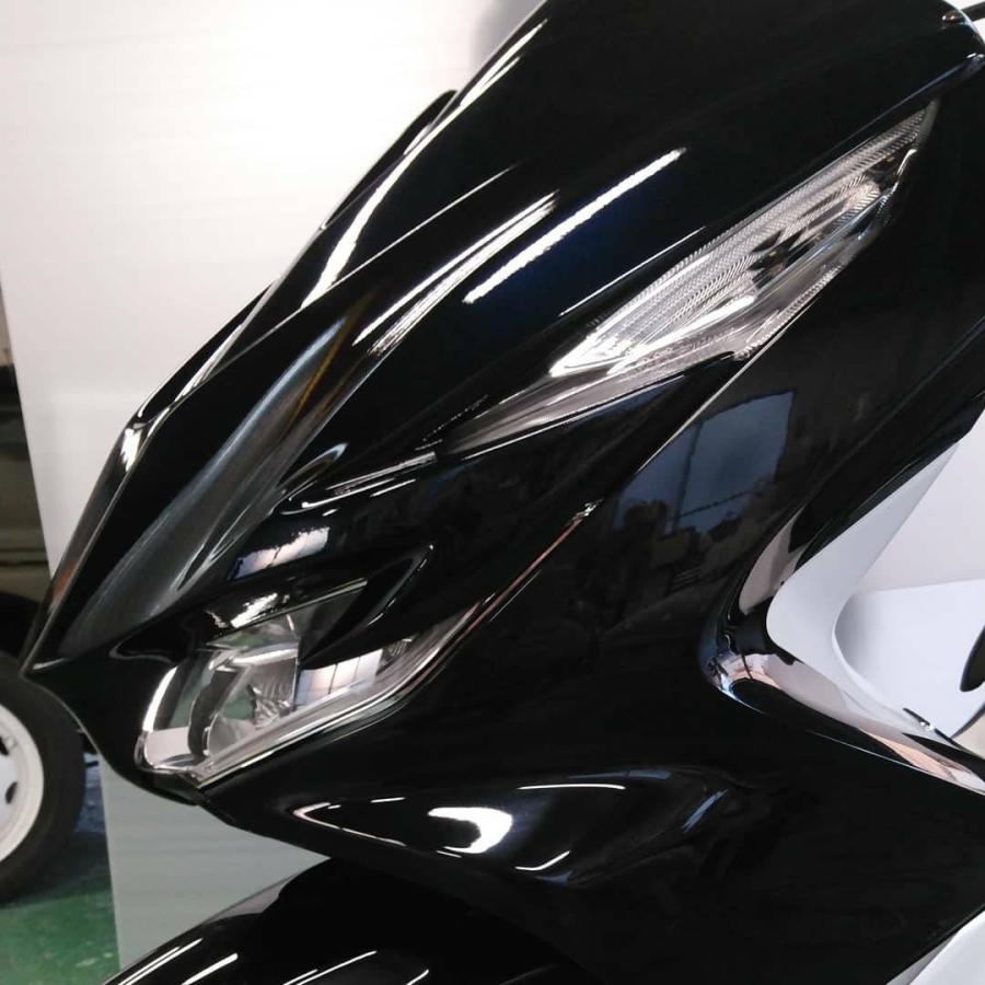PCX(JF81KF30) デビルマスク 黒ゲルコート : バイクカスタム PCX(JF81KF30) デビルマスク 黒ゲルコート : バイクカスタム