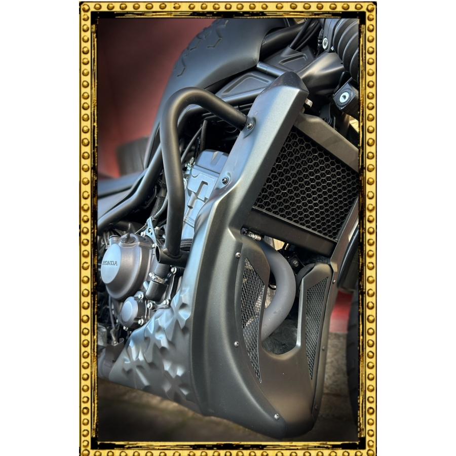 未使用 ‪☆REBEL カスタムパーツアンダーカウル REBEL250 CROMEアンダーカウル レブルカスタム 純正色塗装済 : バイク