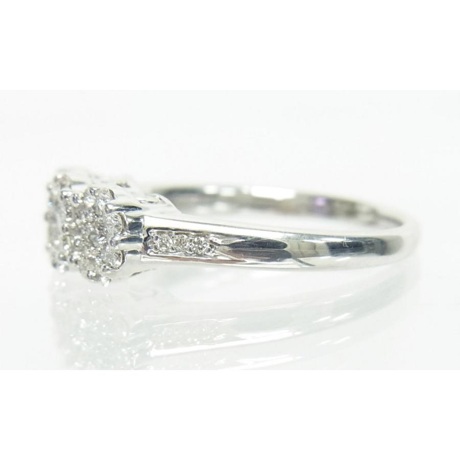 とても装着感がいい 超上質天然ダイヤモンド合計0 5ct 花形18金ホワイトリング 卸価格 送料無料 商品動画あり B コタニジュエル 通販 Yahoo ショッピング