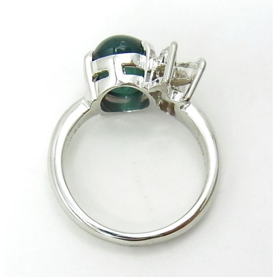 くっきり綺麗な猫目/希少石/4.52ct天然トルマリンキャッツアイ/天然