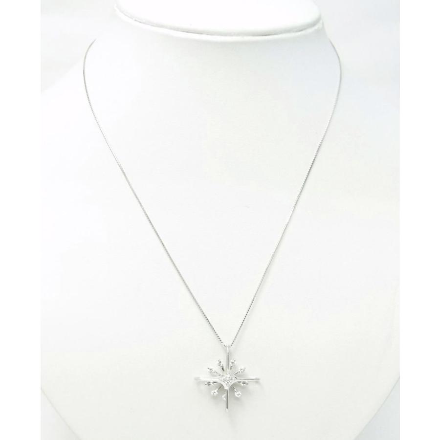 風車の様にクルクル回る 天然ダイヤモンド計0.60ct 18金ホワイト製