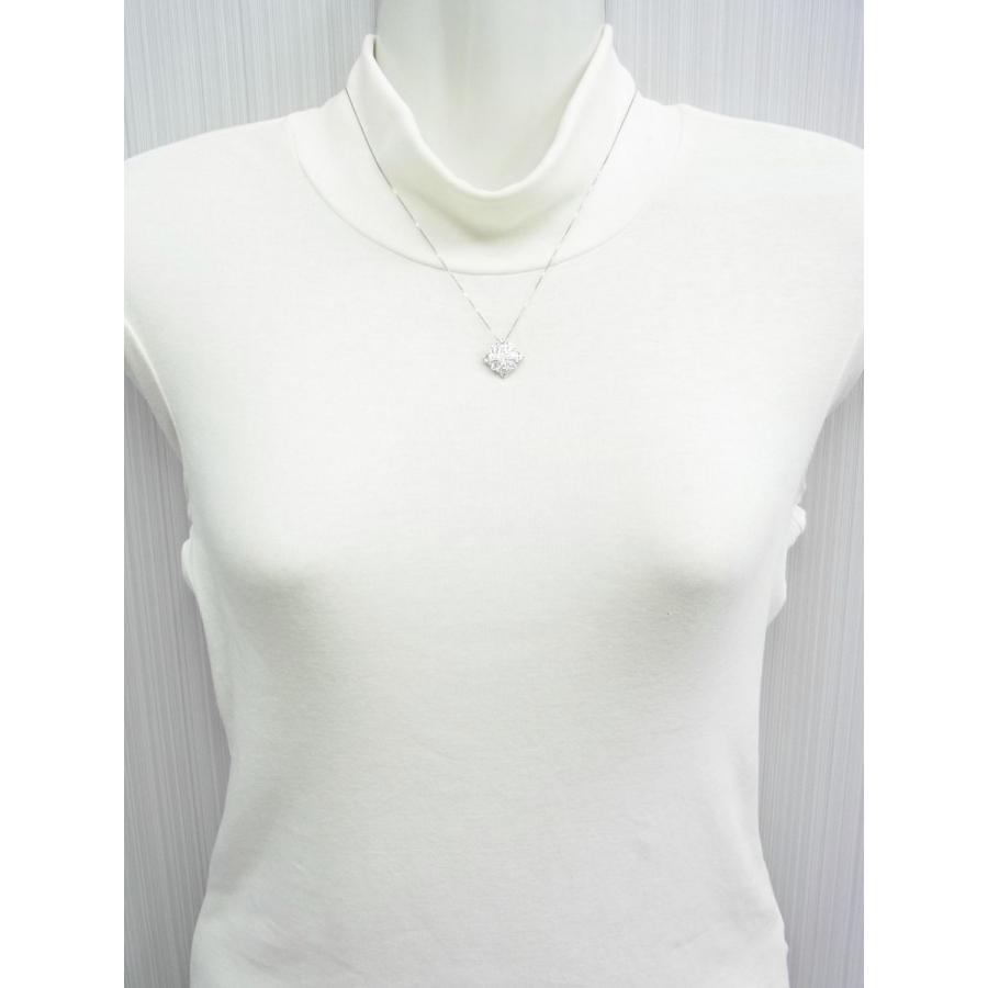 かなりめっちゃ上質天然ダイヤモンド合計0.96ct プラチナ製ペンダント