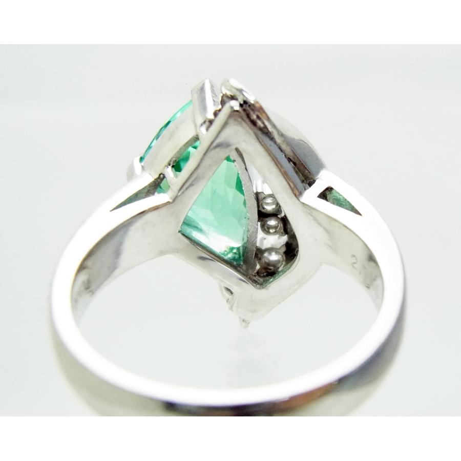 パライバ色の2.71ct 天然トルマリン 別名ラグーン(シーフォーム