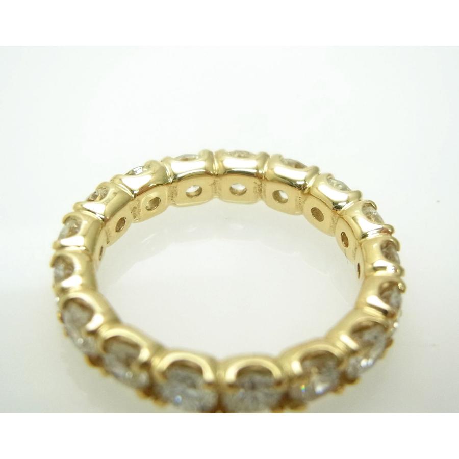 ちょっと無い3ct 完全一周フルエタニティリング 上質天然ダイヤモンド 
