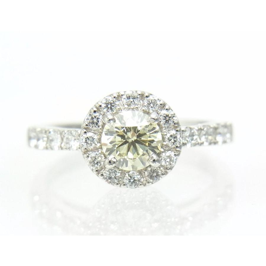 中央宝石研究所鑑定済 天然ダイヤモンド 0.505ct プラチナ製リング 卸 