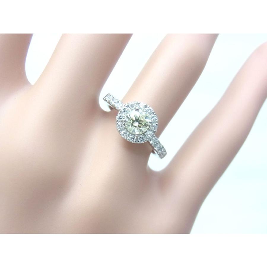 中央宝石研究所鑑定済 天然ダイヤモンド 0.505ct プラチナ製 