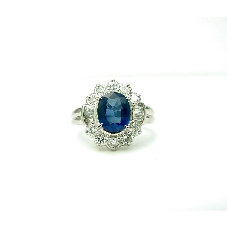 コーンフラワー系の鮮やかブルー上質色1.55ct 天然サファイア 天然 