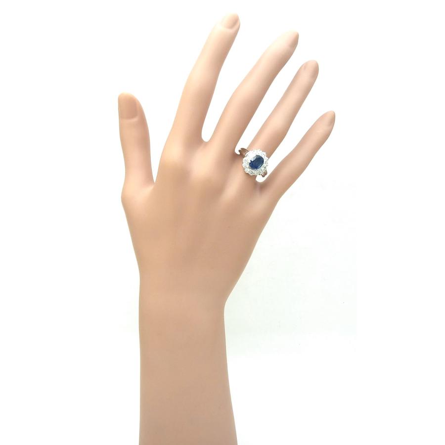 コーンフラワー系の鮮やかブルー上質色1.55ct 天然サファイア 天然 