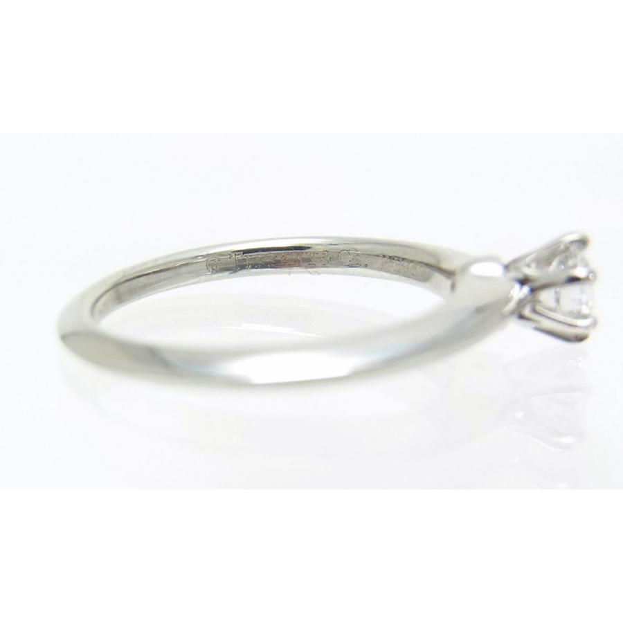 ティファニー ダイヤモンド リング TIFFANY&Co. ティファニー/天然ダイヤモンド0.19ct/プラチナ