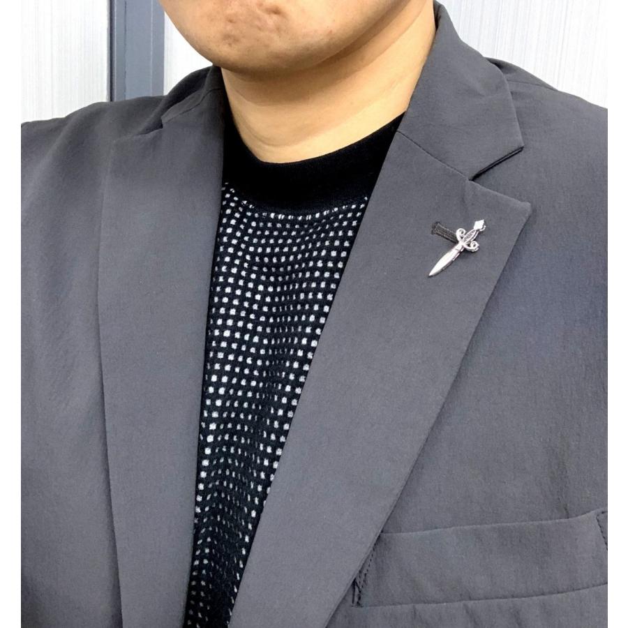 ブラックダイヤ 短剣 ダガー タイピン ラペルピン ペンダントトップ 18金ホワイト 送料無料 動画あり S コタニジュエル 通販 Yahoo ショッピング