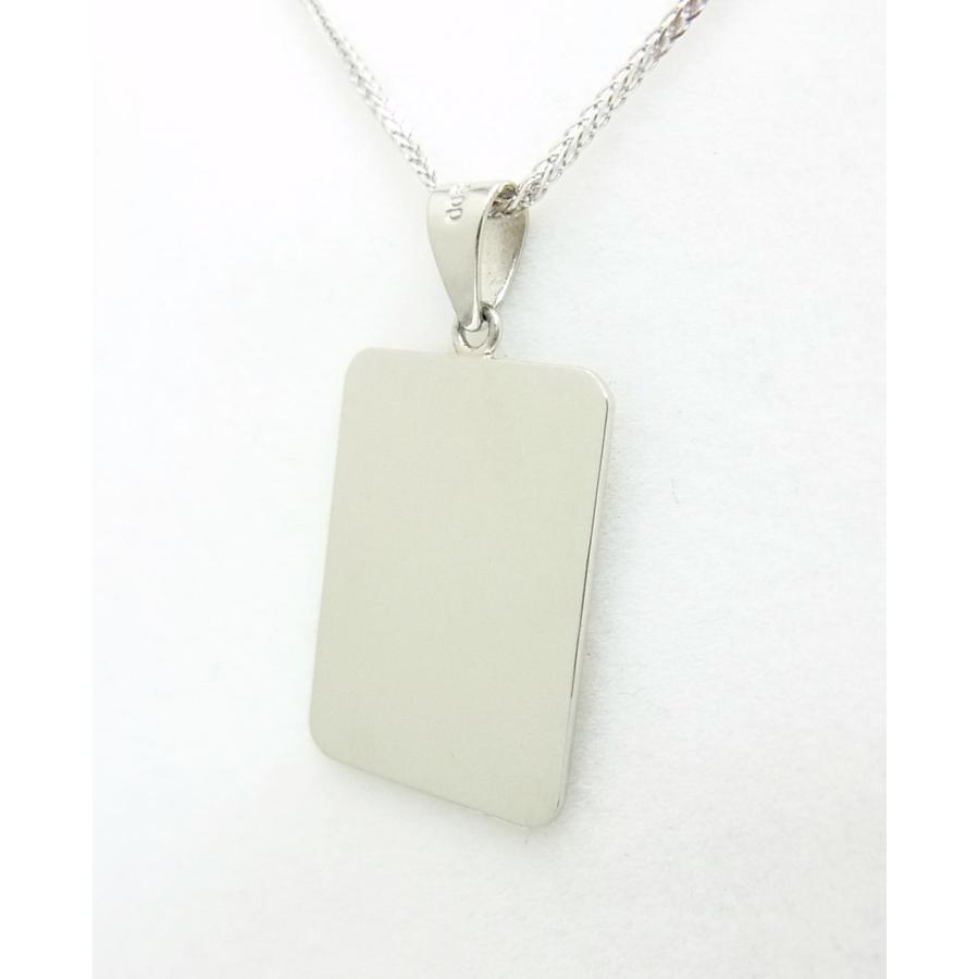 プラチナ製 梵字 ペンダントトップ 兎年 卯年 文殊菩薩 マン