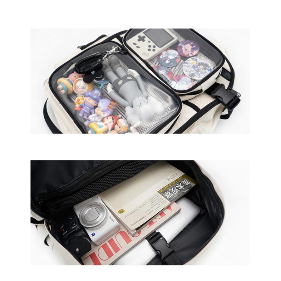 痛バッグ 大容量 3way リュック ショルダー ハンド 韓国 缶