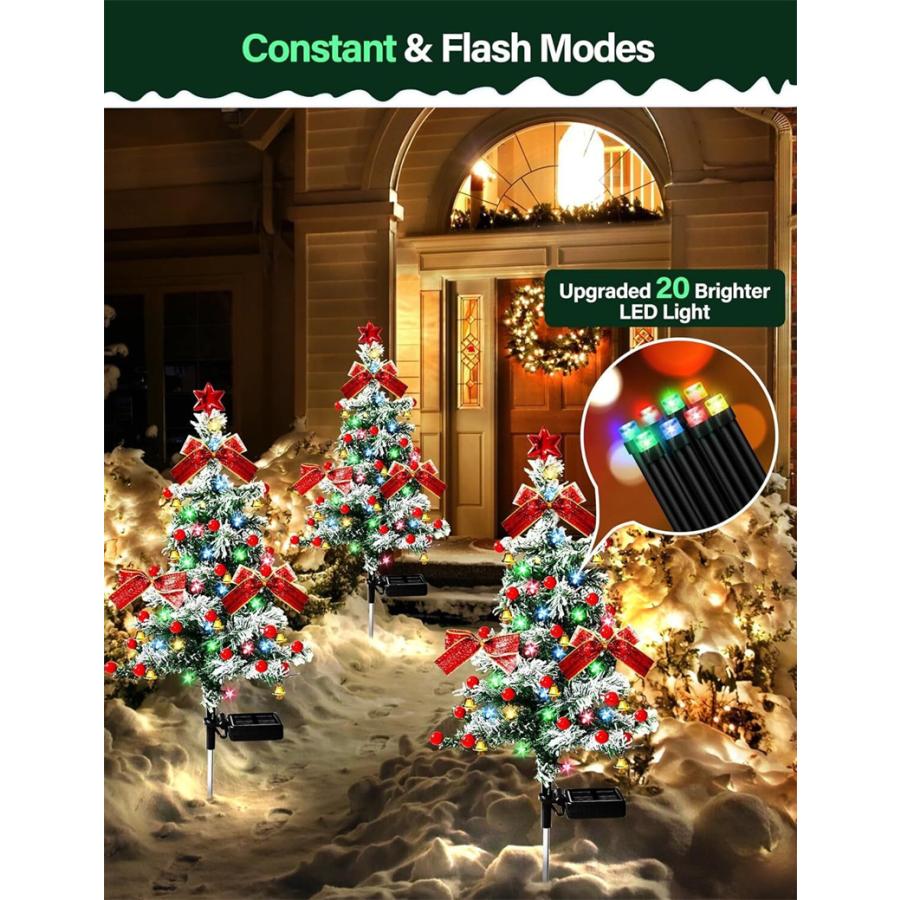 クリスマス ツリー 壁掛け LED ライト付き ウォールツリー