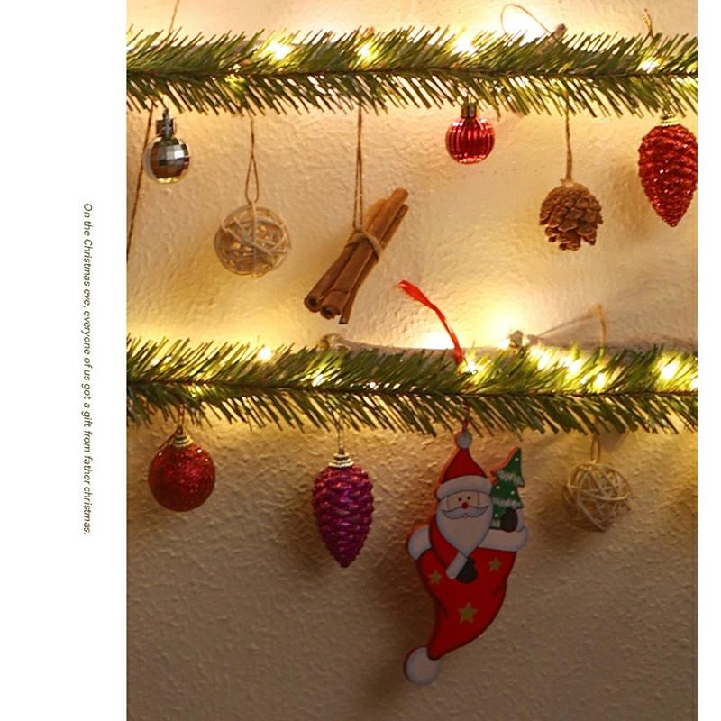 クリスマス ツリー 壁掛け LED ライト付き ウォールツリー