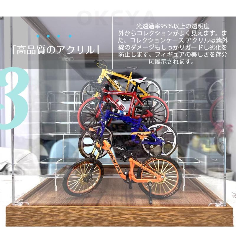 フィギュアケース コレクションケース アクリルケース LED照明付き