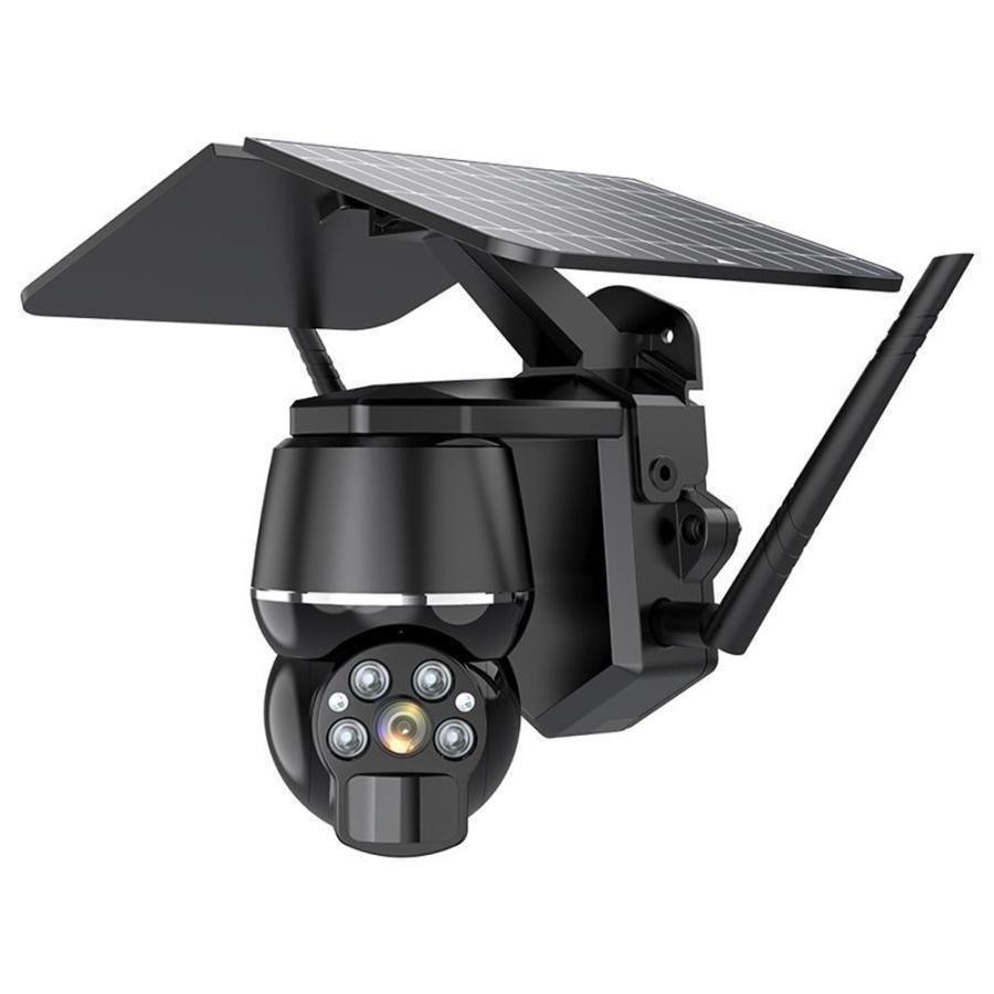 防犯カメラ 屋外 700万画素 ワイヤレス ソーラー対応 充電式 デュアル