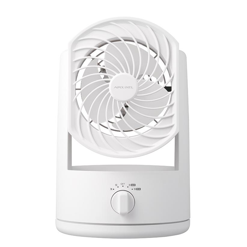 サーキュレーター 扇風機 小型扇風機 卓上扇風機 換気 空気循環 コンパクト 首振り アピックス Folding circulator AFC-250 | ICHIBA | 01