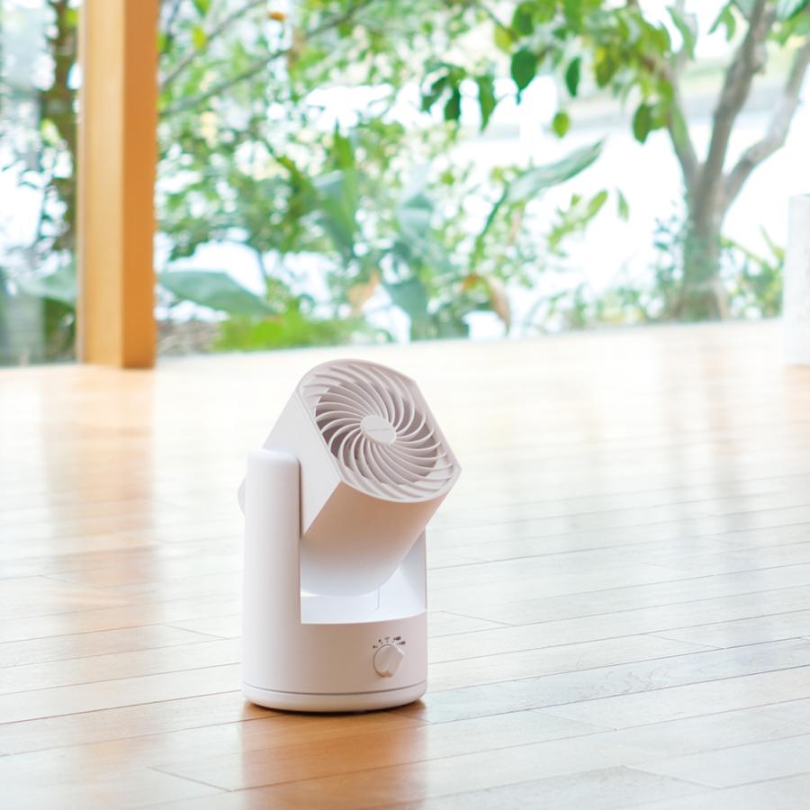 サーキュレーター 扇風機 小型扇風機 卓上扇風機 換気 空気循環 コンパクト 首振り アピックス Folding circulator AFC-250 | ICHIBA | 05