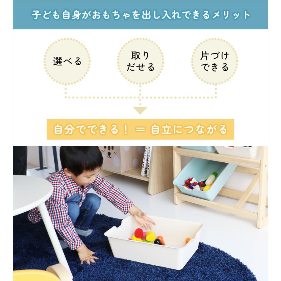 ICHIBA（市場） 爆買 限定値下げ おもちゃ 収納 ラック ボックス 木製