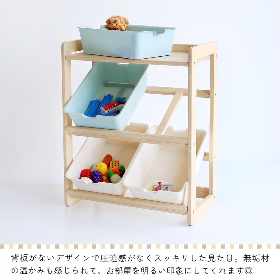 ICHIBA（市場） 爆買 限定値下げ おもちゃ 収納 ラック ボックス 木製