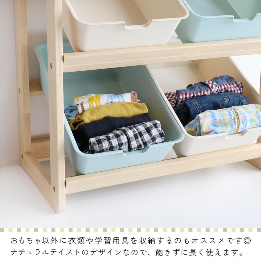 ICHIBA（市場） 爆買 限定値下げ おもちゃ 収納 ラック ボックス 木製