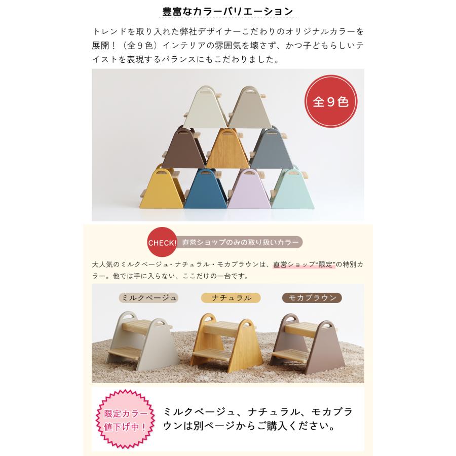 ICHIBA（市場） 踏み台 子供 キッズステップ ステップ キッズ スツール
