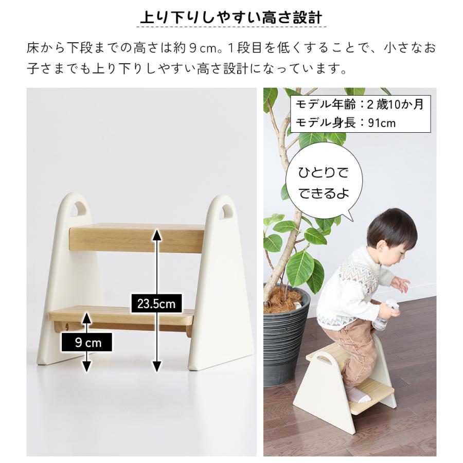 ICHIBA（市場） 踏み台 子供 キッズステップ ステップ キッズ スツール